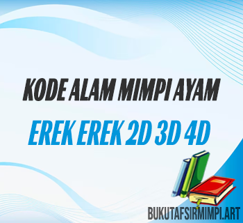 Kode Alam Mimpi Ayam di Buku Mimpi dan Erek Erek 2D 3D 4D
